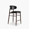 Halston Kitchen Stool, Vintage Black