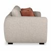 Hayden 4 Seater Sofa, Cream Chenille