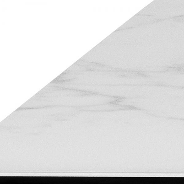 Heaven 8 Seat Dining Table, White Ceramic