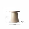 hkliving-earthenware-side-table-cream-p37283-2877510_image Hkliving Earthenware Side Table, Cream