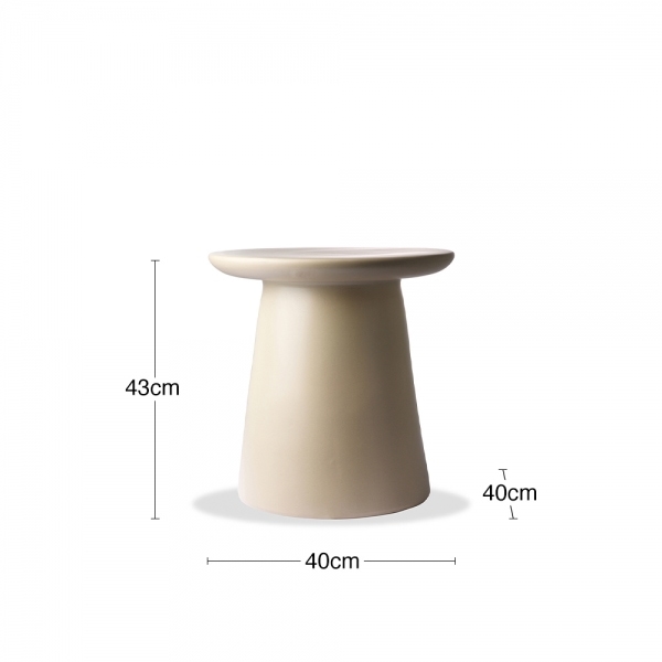 hkliving-earthenware-side-table-cream-p37283-2877510_image Hkliving Earthenware Side Table, Cream