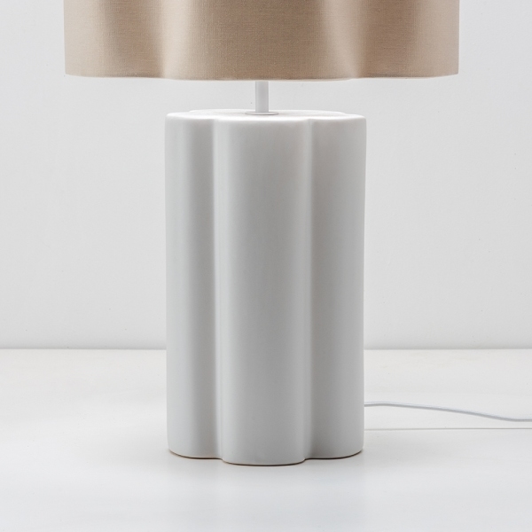 houseof-flower-ceramic-table-lamp-natural-linen-p45761-2878331_image houseof Flower Ceramic Table Lamp, Natural Linen