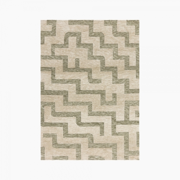 Jarret Rug, Cream & Green