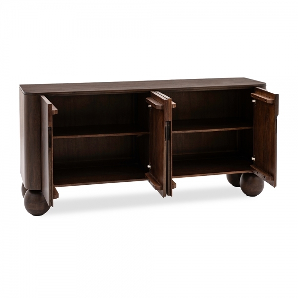 Kamila Sideboard, Dark Mango Wood