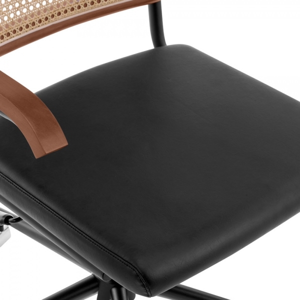 Kenton Office Chair, Vintage Black