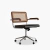 Kenton Office Chair, Vintage Black