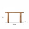 Ledbury Wooden Console Table, Mango Wood