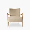 Lyall Armchair, Natural Linen