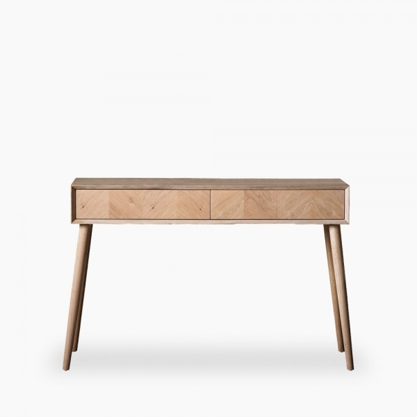 Lysia Console Table, Oak