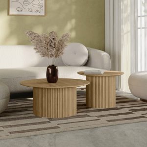 marcel-set-of-2-round-coffee-tables-oak-p45395-2879917_image Marcel Set of 2 Round Coffee Tables, Oak