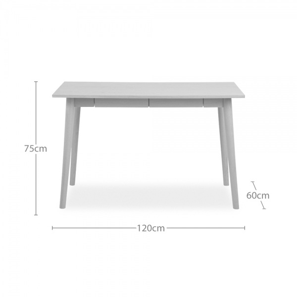 Marte Office Desk, Oak