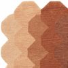 Matrix Hand Tufted Rug, Rust