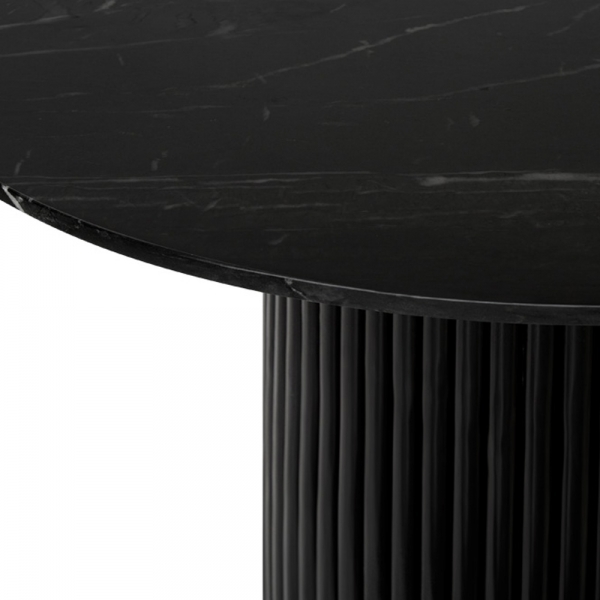 medby-4-seat-round-dining-table-black-mango-wood-black-marble-p37872-2775689_image Medby 4 Seat Round Dining Table, Black Mango Wood & Black Marble