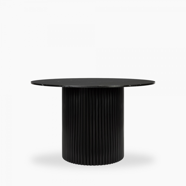medby-4-seat-round-dining-table-black-mango-wood-black-marble-p37872-2839300_image Medby 4 Seat Round Dining Table, Black Mango Wood & Black Marble