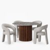medby-bellamy-4-chairs-dining-set-grey-marble-speckled-stone-sustainable-boucle-p44603-2867261_image Medby & Bellamy 4 Chairs Dining Set, Grey Marble & Speckled Stone Sustainable Boucle
