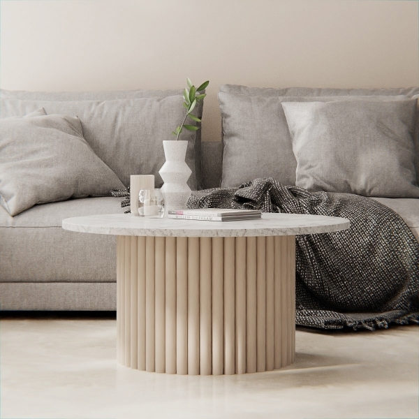 medby-round-coffee-table-taupe-mango-wood-white-marble-p37866-2822446_image Medby Round Coffee Table, Taupe Mango Wood & White Marble