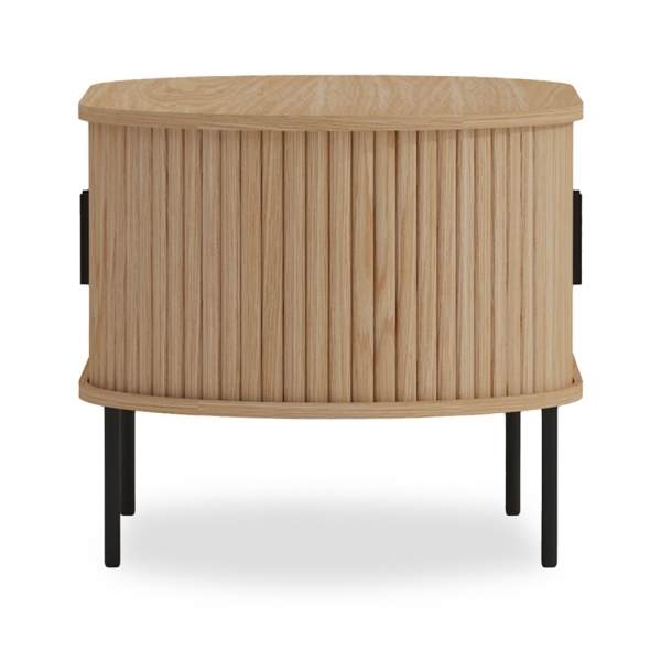 Mika Coffee Table, Oak & Black