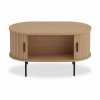 Mika Coffee Table, Oak & Black