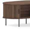 Mika Coffee Table, Walnut & Black