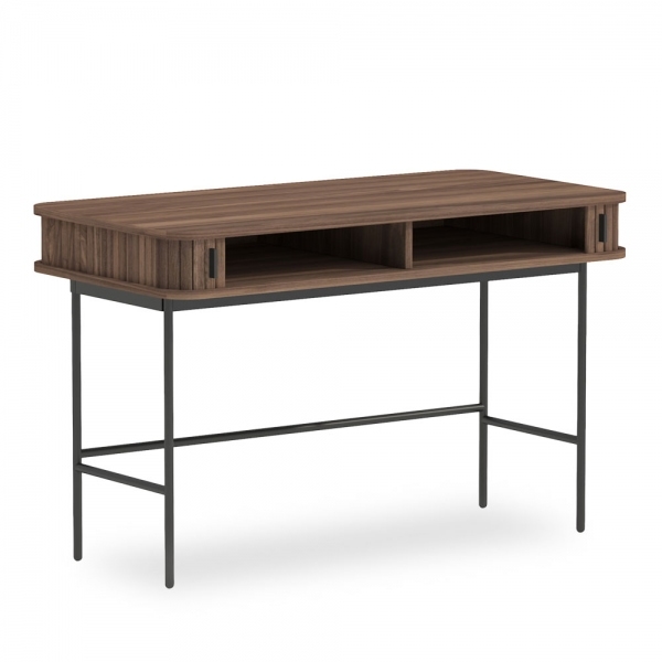 mika-office-desk-walnut-black-p45995-2880695_image Mika Office Desk, Walnut & Black