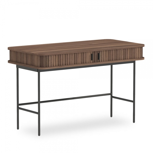 mika-office-desk-walnut-black-p45995-2880697_image Mika Office Desk, Walnut & Black