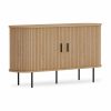 Mika Sideboard, Oak & Black