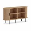 Mika Sideboard, Oak & Black