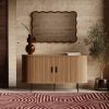 Mika Sideboard, Oak & Black