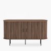 Mika Sideboard, Walnut & Black