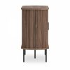Mika Sideboard, Walnut & Black