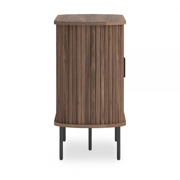 Mika Sideboard, Walnut & Black