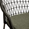Milan Carver Dining Chair, Anthracite Grey