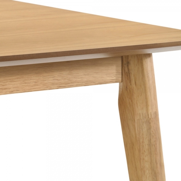 Milton 4 Seat Dining Table, Ash