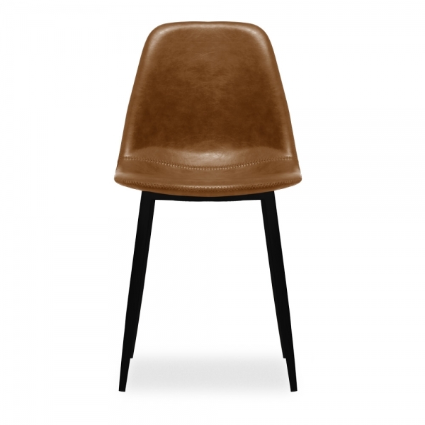 milton-rayner-4-chairs-dining-set-walnut-vintage-tan-p44592-2867195_image Milton & Rayner 4 Chairs Dining Set, Walnut & Vintage Tan