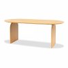 Mina 6 Seat Wooden Dining Table, Oak
