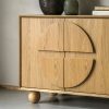 Mina Large Sideboard, Oak