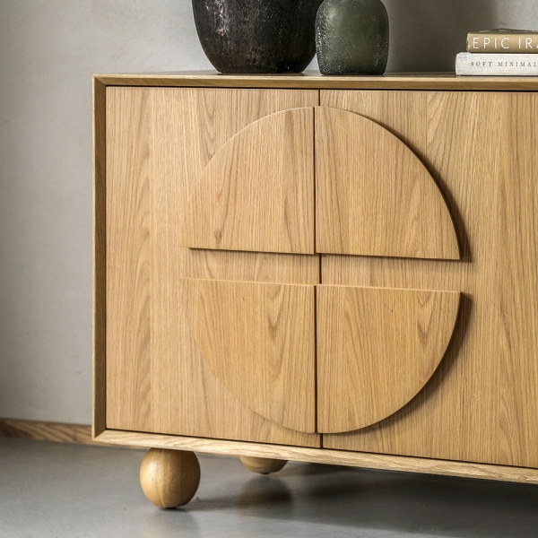 Mina Large Sideboard, Oak