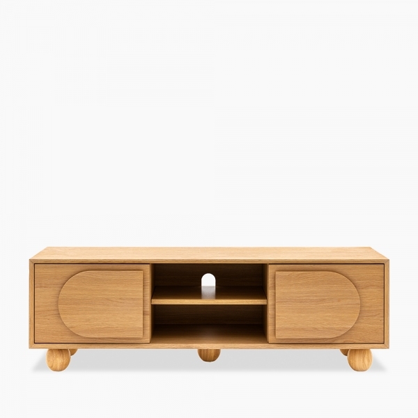 Mina TV Stand, Oak