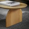 Mina Wooden Coffee Table, Oak