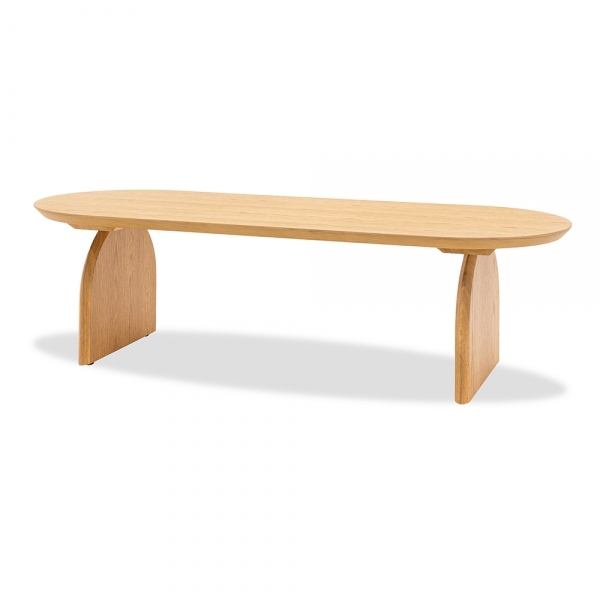 Mina Wooden Coffee Table, Oak