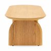 Mina Wooden Coffee Table, Oak