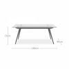monti-6-seat-dining-table-glass-black-p38981-2805929_image Monti 6 Seat Dining Table, Glass & Black