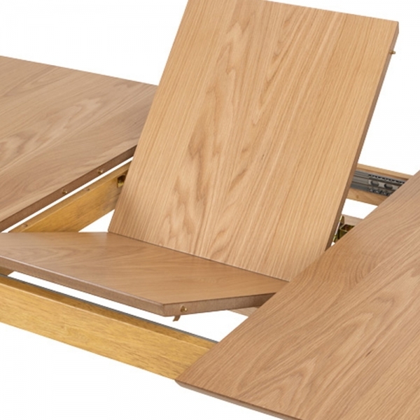 Montreux 6-10 Seat Extendable Dining Table, Oak