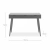 Neptun Office Desk, Black Ash