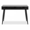 Neptun Office Desk, Black Ash