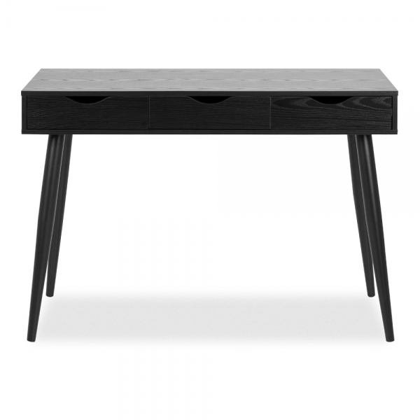 Neptun Office Desk, Black Ash