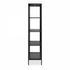 Newcastle Large Display Cabinet, Black