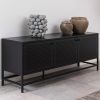 Newcastle Large Sideboard, Black