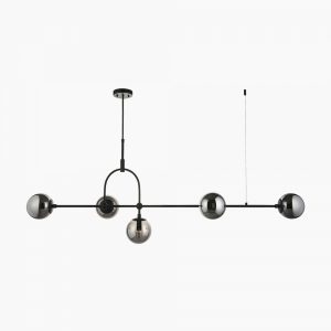 niamh-linear-pendant-chandelier-smokey-grey-p43823-2858132_image Niamh Linear Pendant Chandelier, Smokey Grey