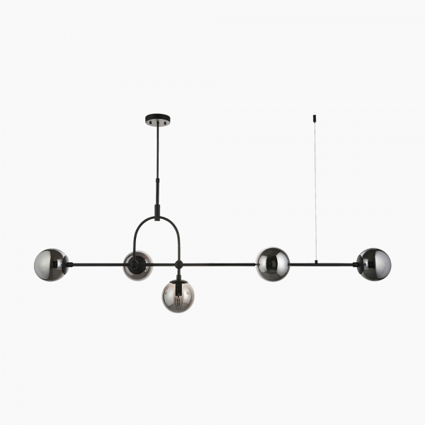 niamh-linear-pendant-chandelier-smokey-grey-p43823-2858132_image Niamh Linear Pendant Chandelier, Smokey Grey